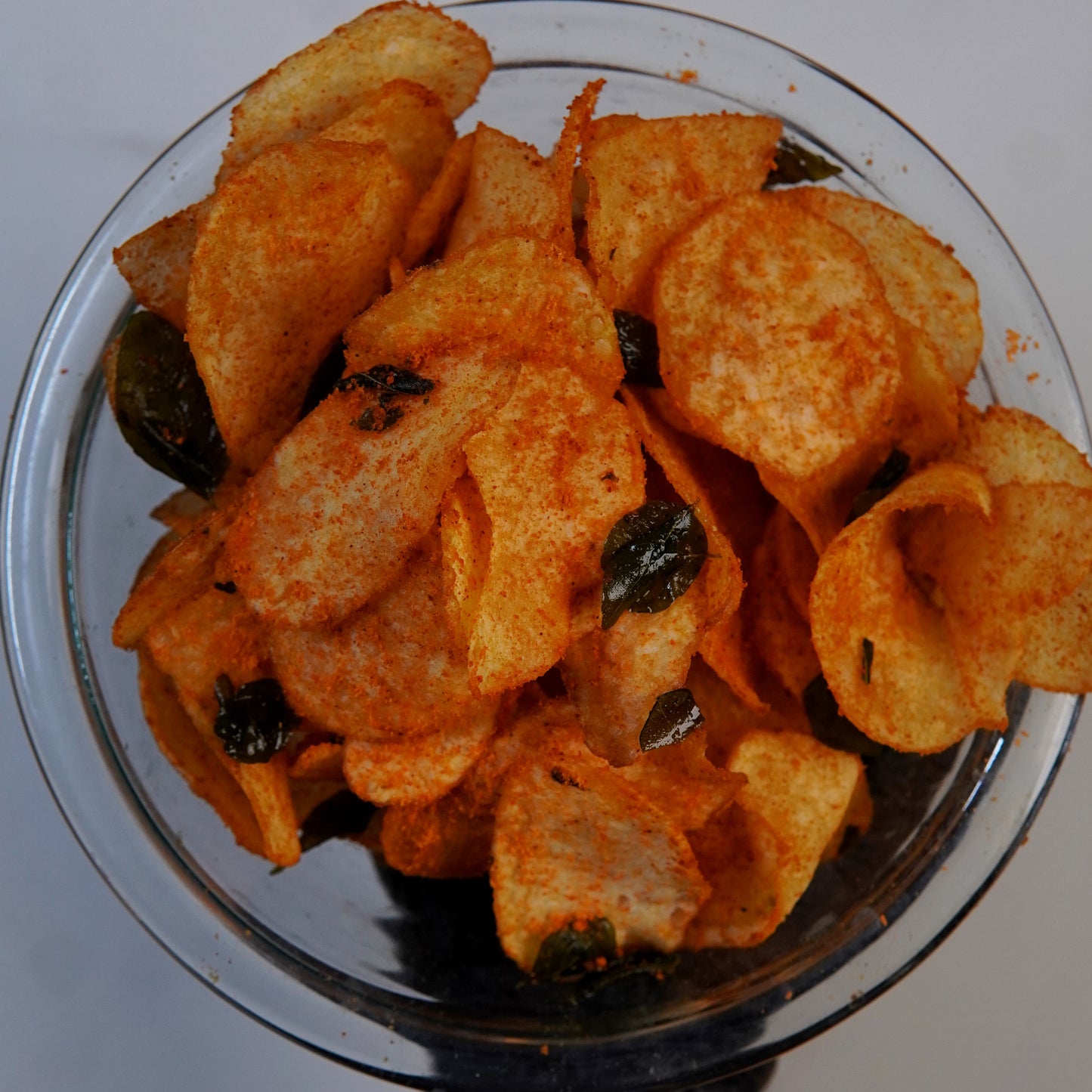 Salted Egg Yolk Potato Chips